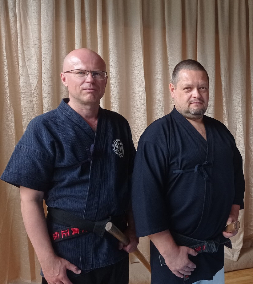 Валдас Наровский и Сенсей Ярослав Содрицов - Katori Shinto-ryu